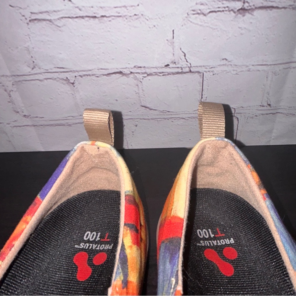 UIN COLOR BRUSH TOLEDO slip ons women’s size 7.5 - Picture 3 of 8